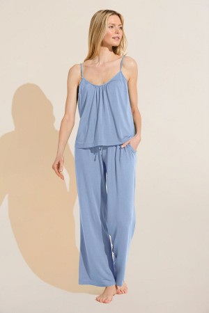 Blue Women Eberjey Gisele TENCEL™ Modal Cami & Pant PJ Set Pajamas | ZCP1237DL