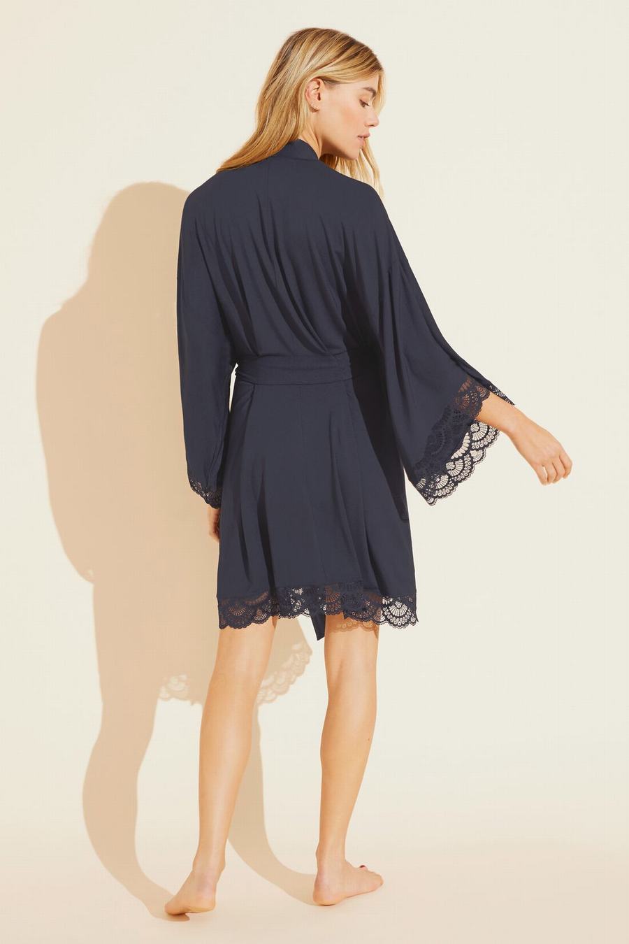 Navy Women Eberjey Mariana TENCEL™ Modal Robe | BXF8690TE