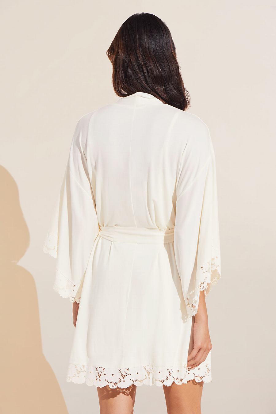 White Women Eberjey Naya TENCEL™ Modal Robe | VOI794YU